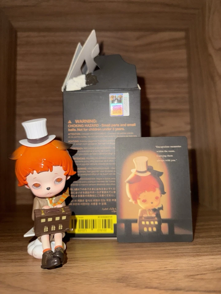 POP MART x INOSOUL In the Still Room Series THE TRAVELER 🦊💼 Figure NEW - Image 2 of 2