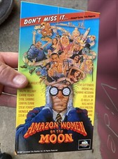 Amazon Women on the Moon VHS Tape, Factory, Watermark, NEW