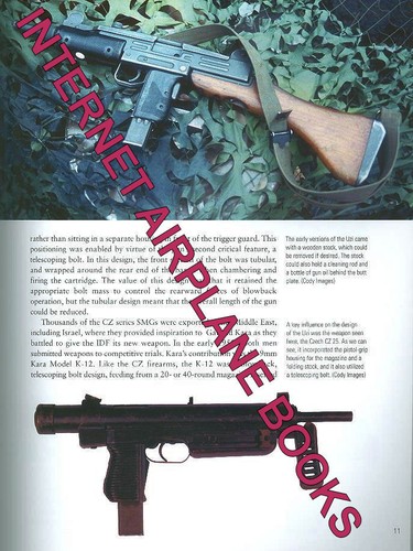 OSPREY WEAPONS 12 UZI SUBMACHINE GUN SMG ISRAELI DEFENSE FORCES SECRET SERVICE - Foto 2 di 4