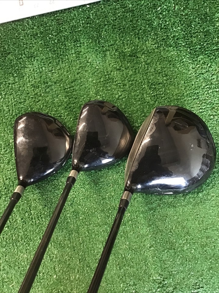 Warrior Custom Golf Driver 3-5 Woods Set Regular Graphite Shafts | eBay