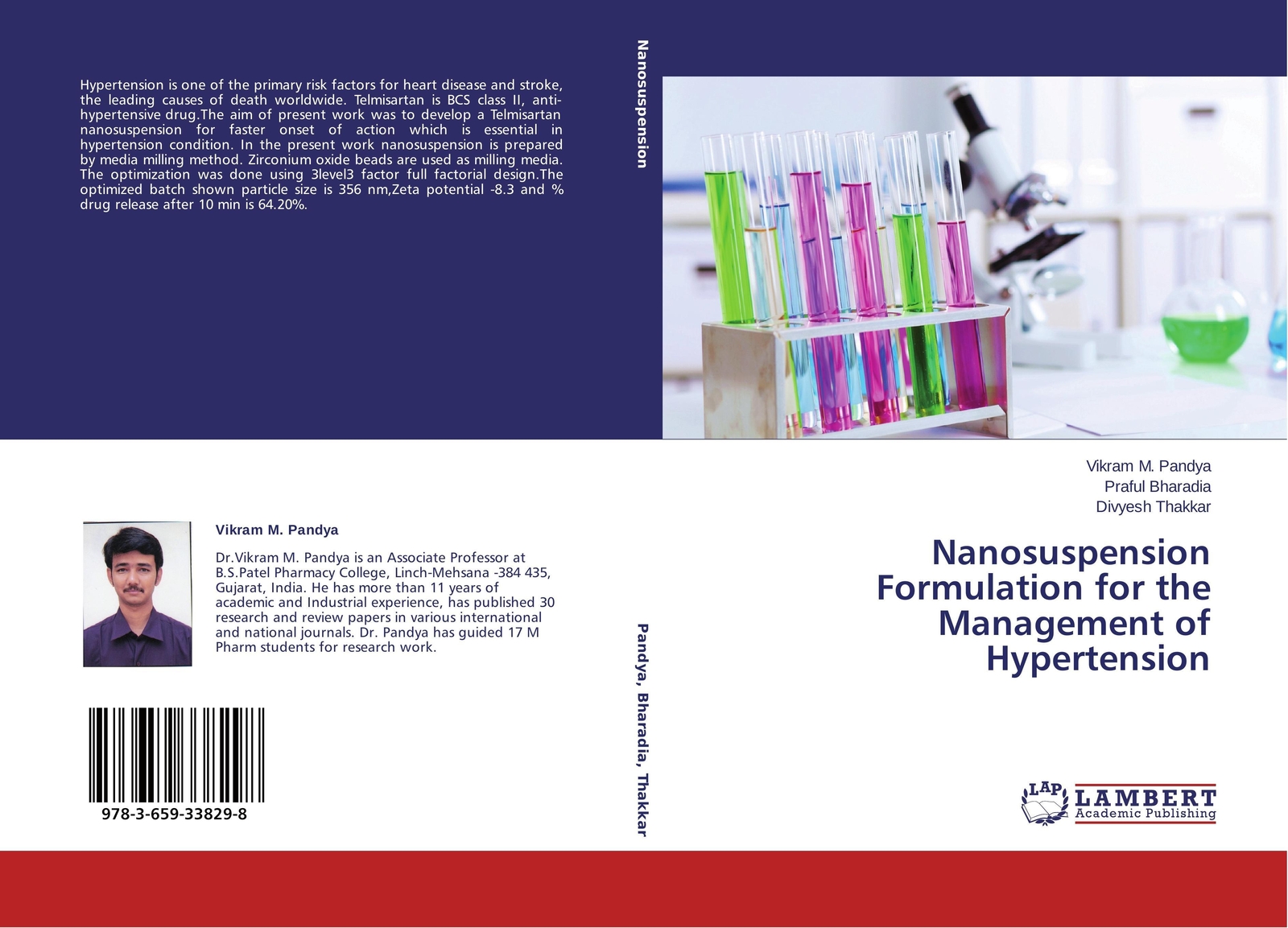 Thumbnail - Nanosuspension Formulation For The Management Of Hypertension Pandya