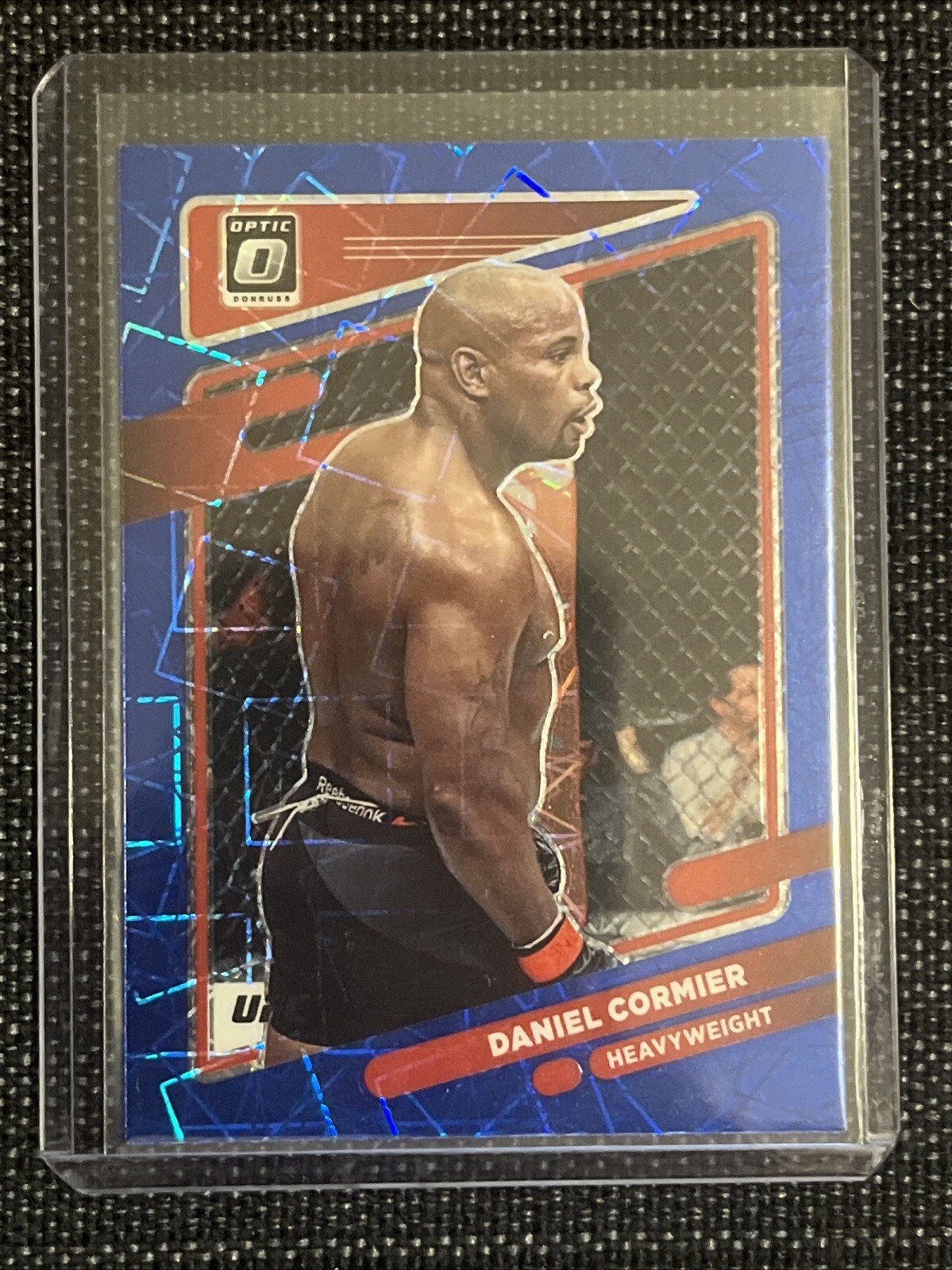 2022 Panini Donruss Optic UFC Blue Velocity #93 Daniel Cormier