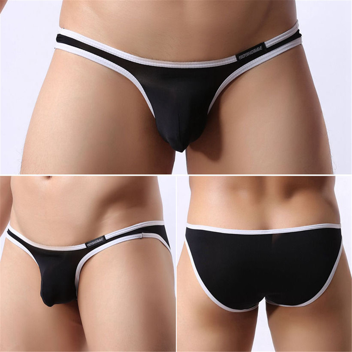 Strong Quality Men's Jockstrap Thongs Boxer Shorts Underwear T-back Underpants