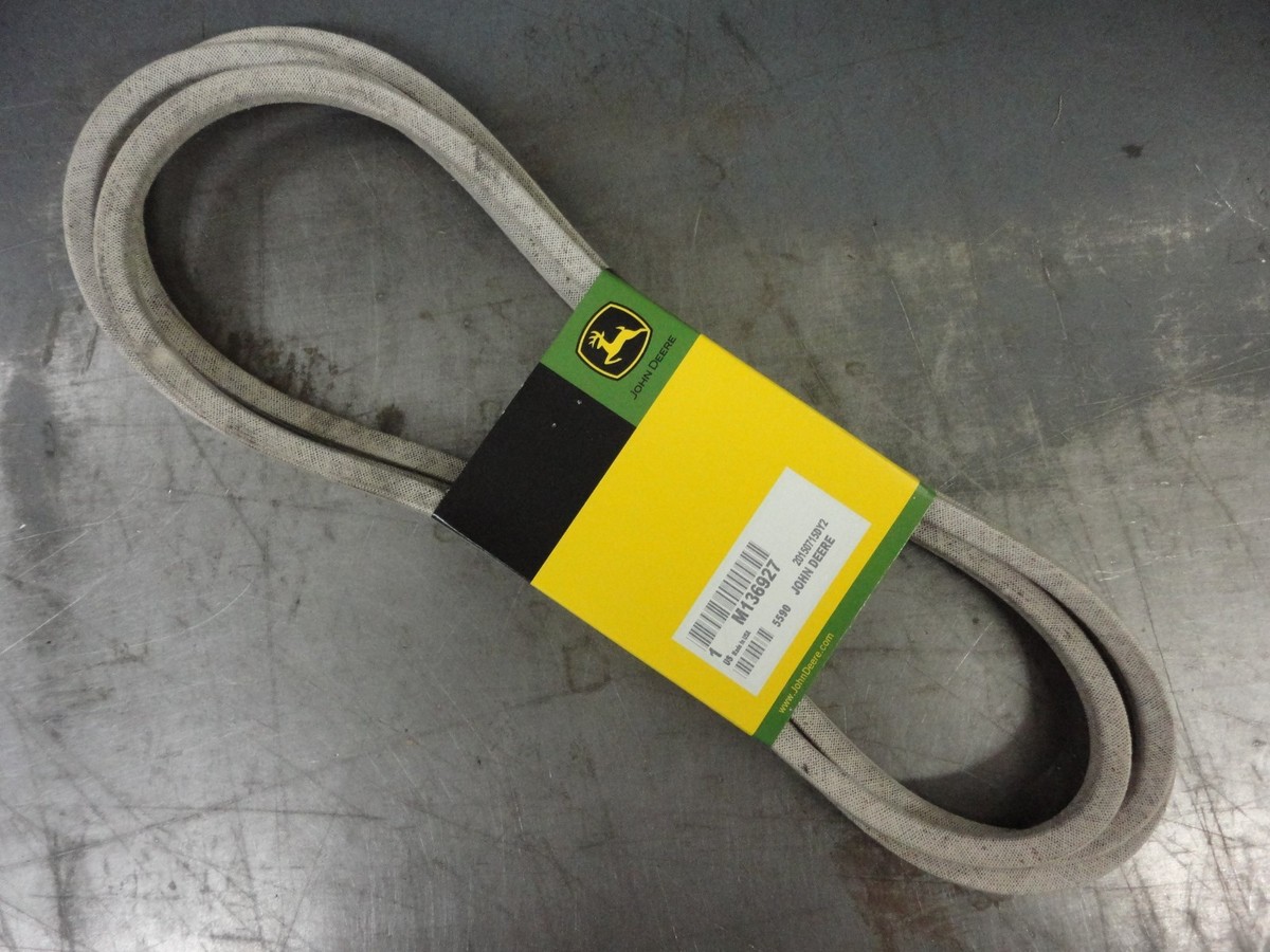 JOHN DEERE Genuine OEM Transmission Drive Belt M136927 G100 Scotts