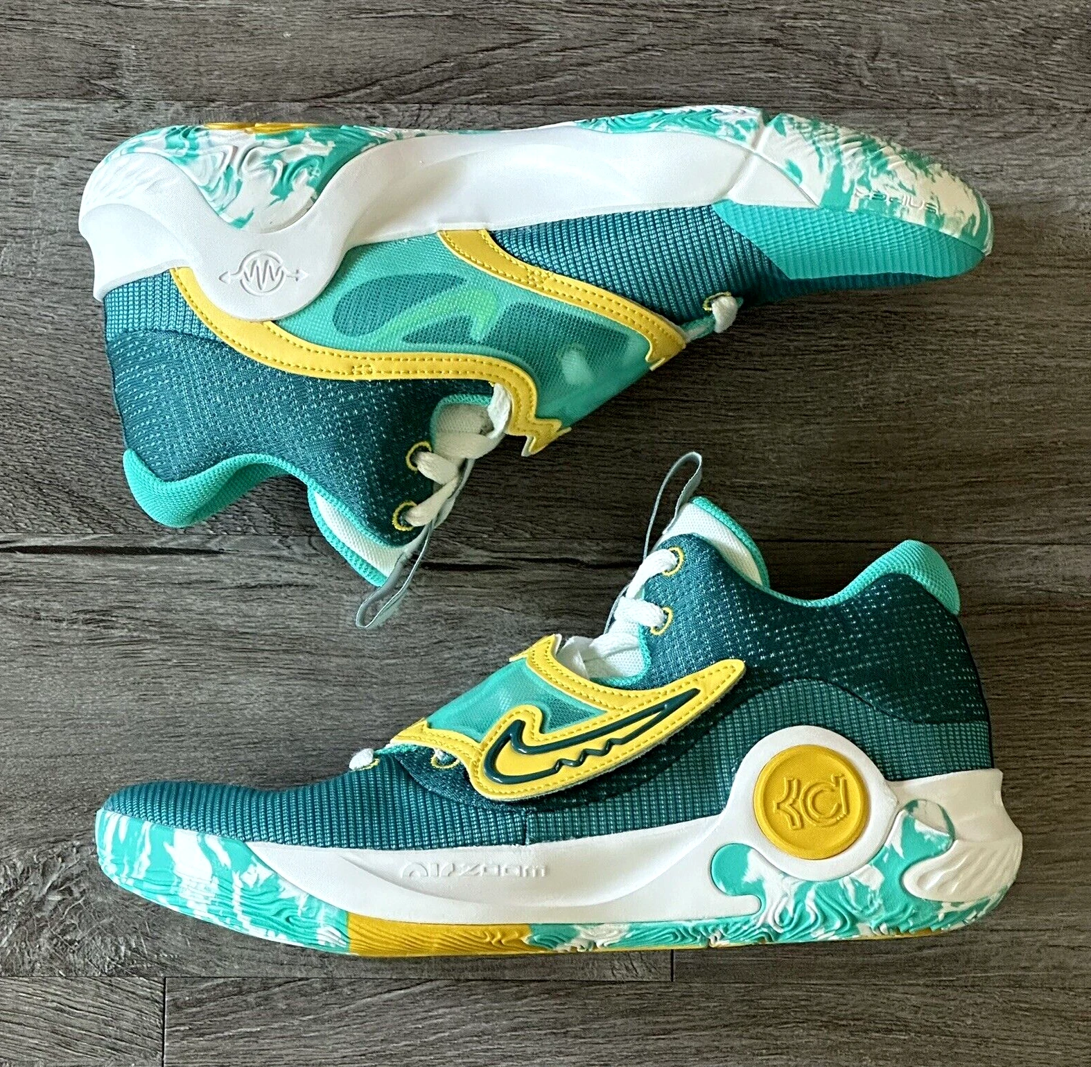 Nike KD Trey 5 X Mens Basketball Shoes Light Green DD9538 300 Size 8-14