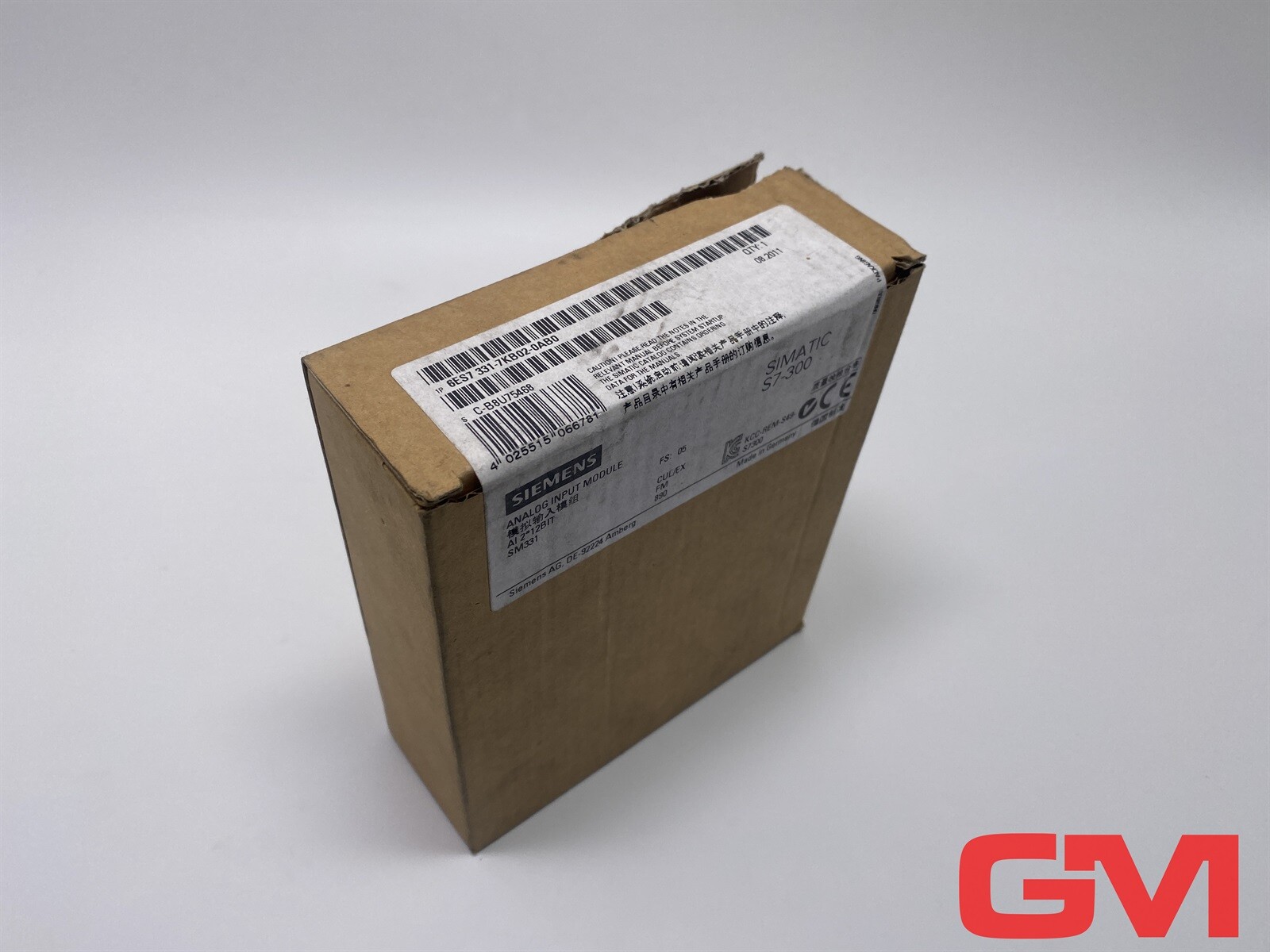 Siemens Analog Input 6ES7331-7KB02-0AB0 SM 331 S7 E-Stand 5