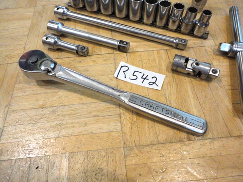 HERRAMIENTAS CRAFTSMAN DE COLECCIÓN 20 PIEZAS. JUEGO DE SERVICIO GENERAL DE 1/2 DR. DOBLE LÍNEA ÚNICA V - Imagen 11 de 18