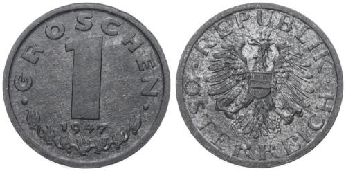 República de Austria - Austria 1 centavo 1947 - II - Imagen 1 de 1