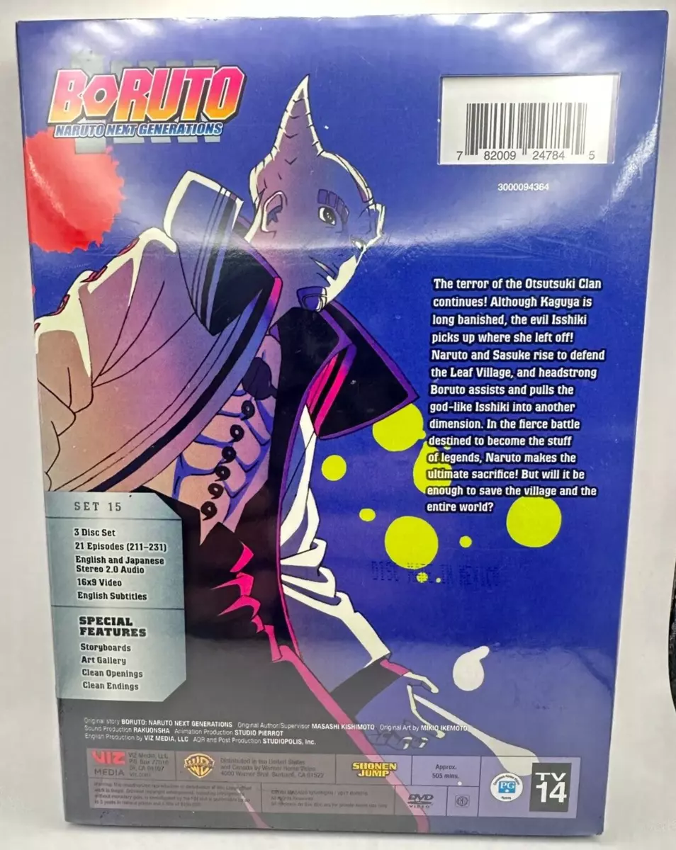 Boruto Naruto Next Generations Set 14 DVD