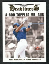 2002 Fleer Baseball Headliners Inserts #HL1-20 Complete, Finish Your Set, U Pick