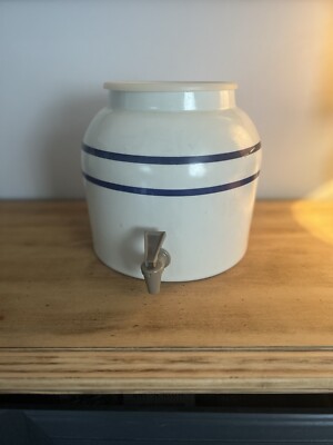 Vintage Springwell Porcelain Tabletop Water Dispenser Atlanta Georgia ...