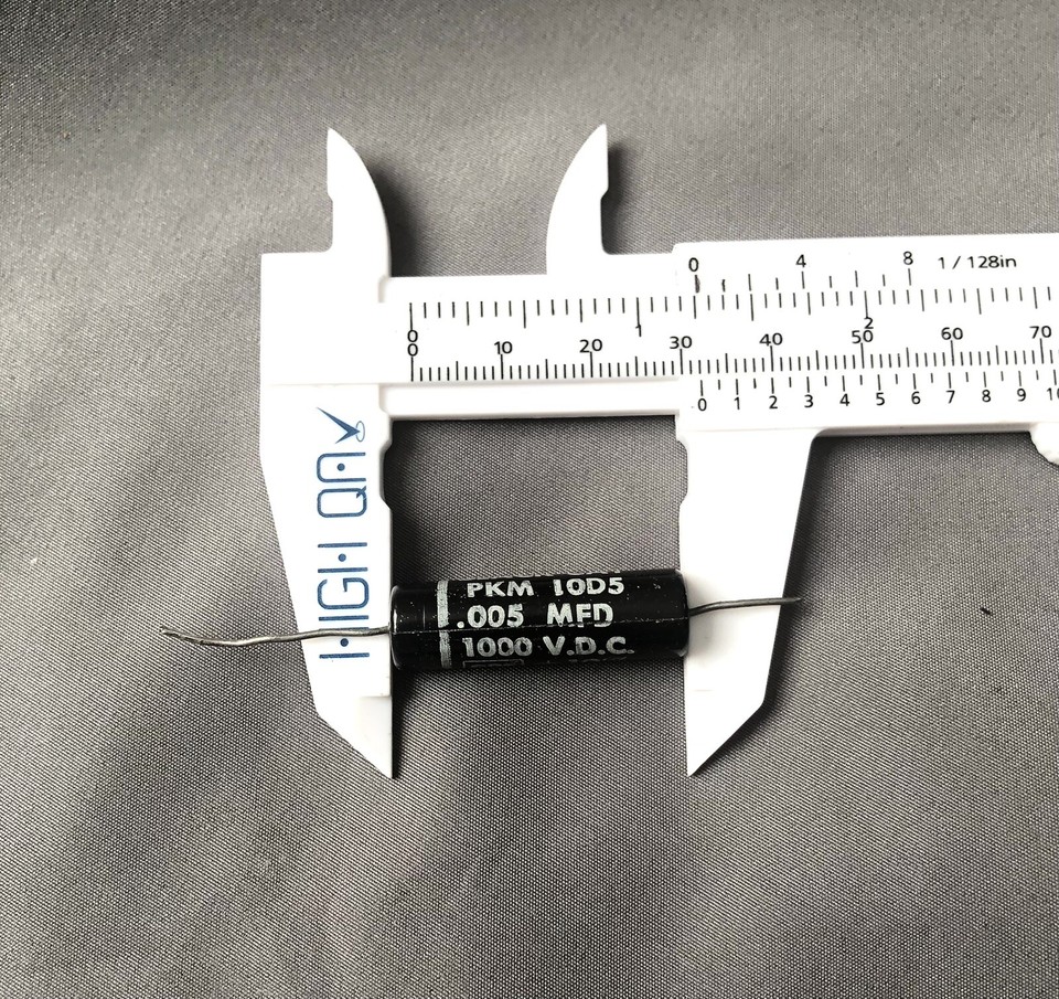 CHITARRA AUDIO 0,056uF 100v CORNELL DUBILIER CONDENSATORE 10% WMF1S56