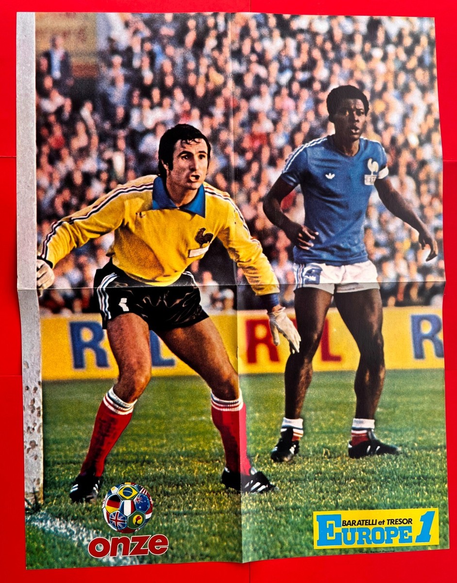 Football Onze N°11 1976 - Édition PSG + ASSE Europe + Poster Trésor Et Bonhof