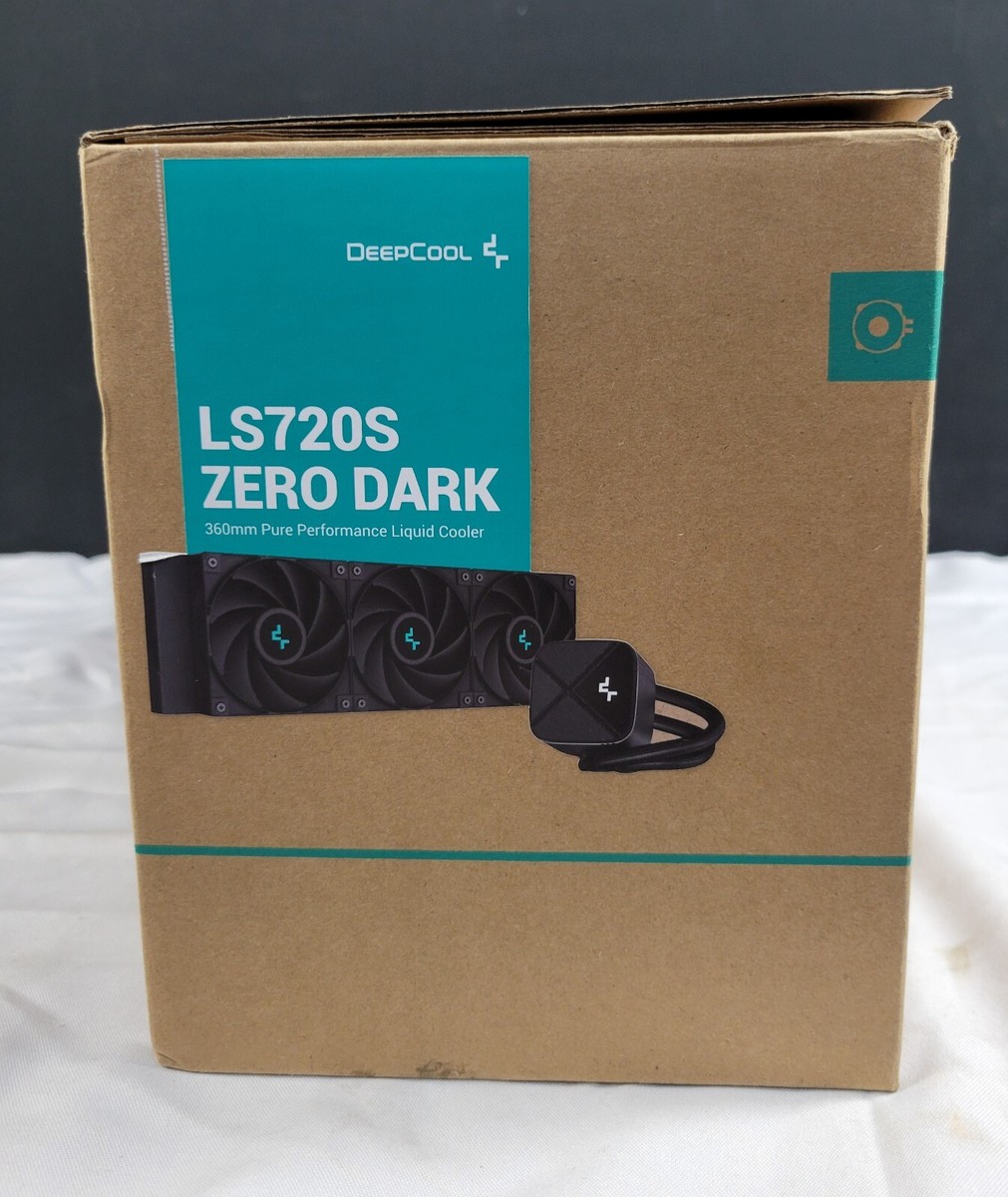 Deepcool LS720S ZERO DARK Processor Liquid Cooler | eBay