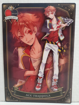 Twisted-Wonderland Clear Visual Poster - Ace Trappola | eBay