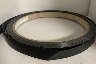 23 x 0,8 mm-13m Melamin Vorgeklebt Eisen Kantenband/Kante Bandstreifen Schwarz
