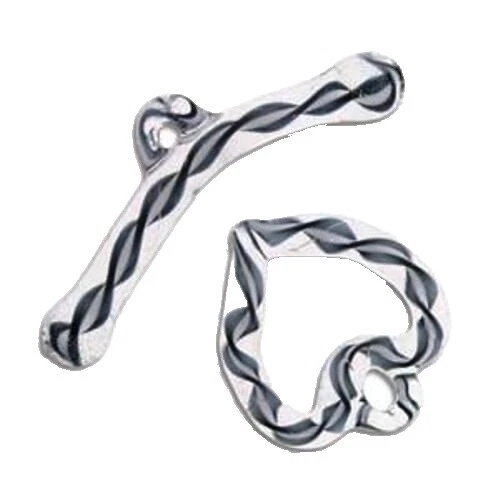 Стеклянные застежки для изготовления ювелирных изделий