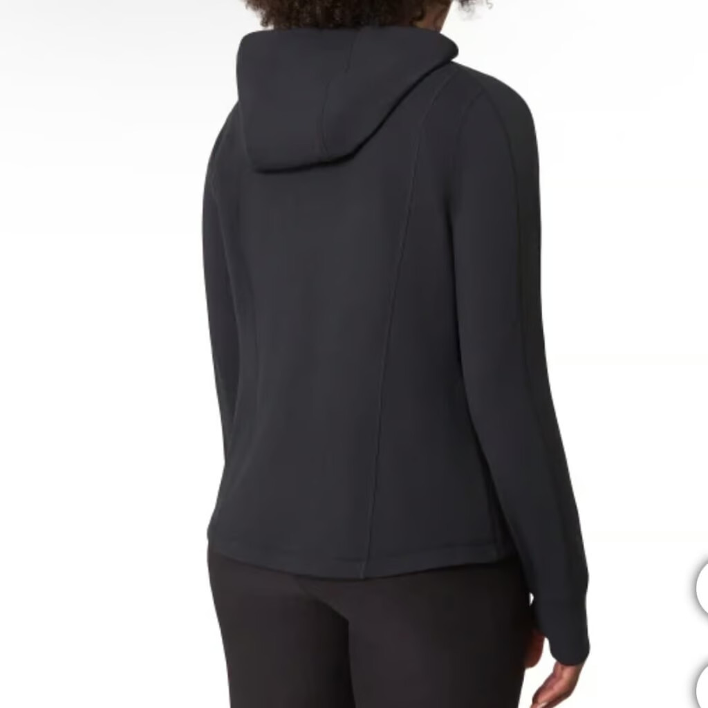 Mondetta Ladies' Active Full Zip Jacket with Hood, Black, XXL | eBay