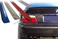 Heckspoiler Passend FüR BMW E36 3Er, Lackiert Cosmosschwarz Schwarz