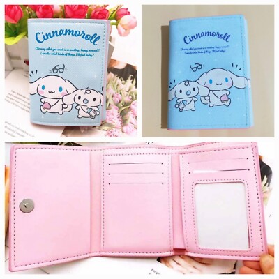 Sanrio Cinnamoroll blaue Geldbörse Kartenhalter Geldbörse