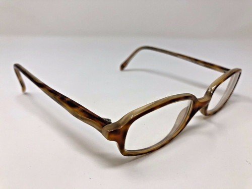 Edward Beiner Eyeglasses Frame EB032 TH 46-20-140 Japan Tortoise Print DV76