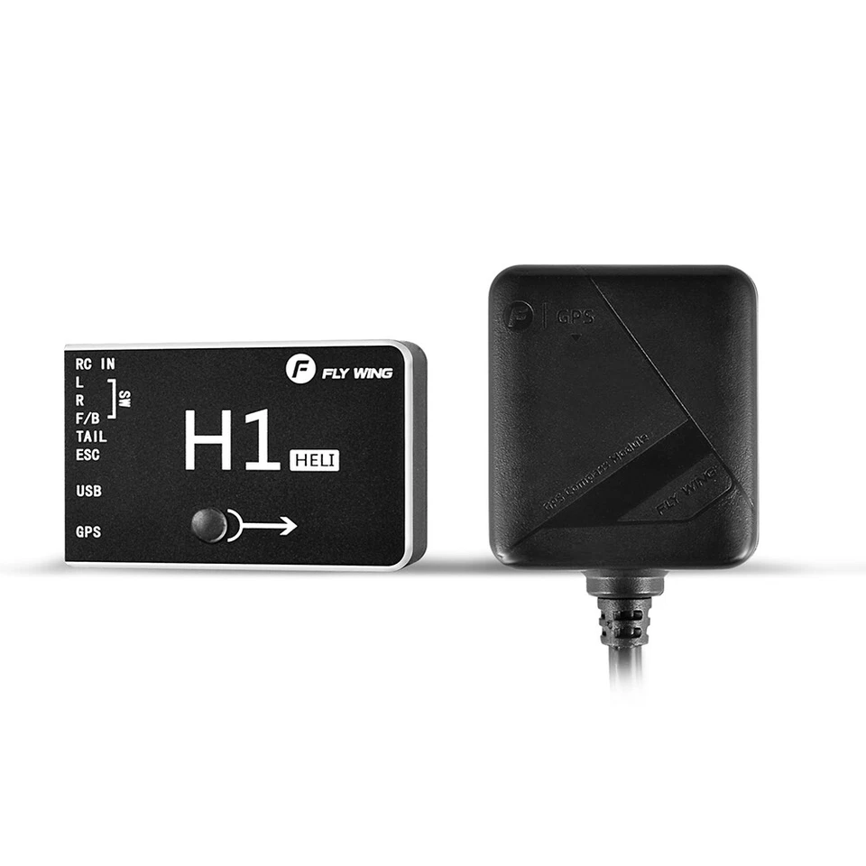 FLYWing H1 RC GPS Elicottero Flight Controller 6CH per FW2450L FW450 ALIGN T-REX - Immagine 2 di 4