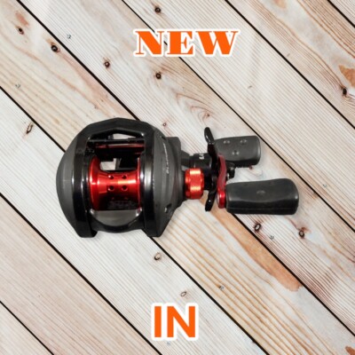 Moulinet Baitcast Abu Garcia Noir – 5 Roulements – Rapport 6.2:1 – Pour Eau Douce