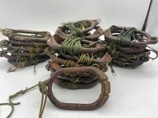 Vintage Herter's #86 Over the Head Horse Collar Decoy cast iron weight 8 ounce