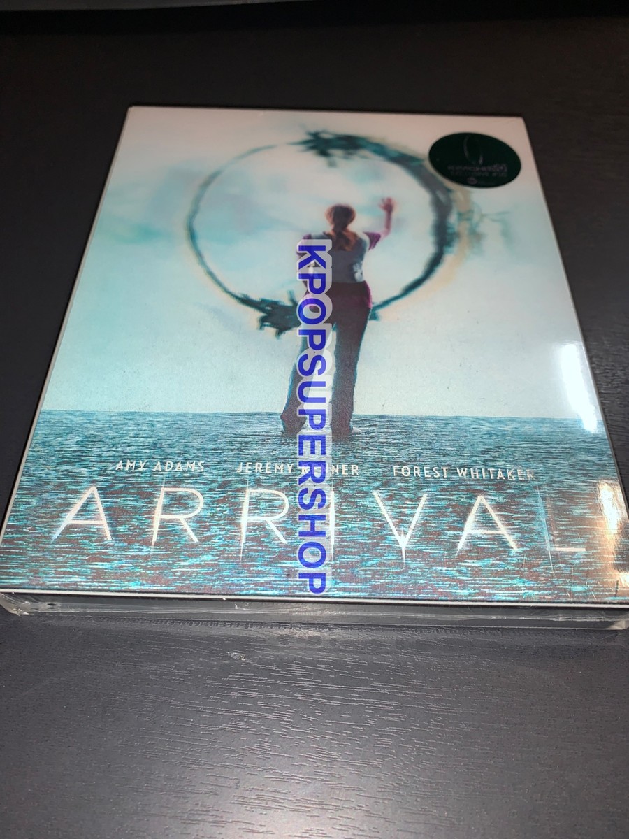 Arrival Lenticular Full Slip Steelbook Blu Ray New Sealed Rare OOP