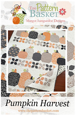 THE PATTERN BASKET ''PUMPKIN HARVEST TPB 2306'' Quilt Pattern