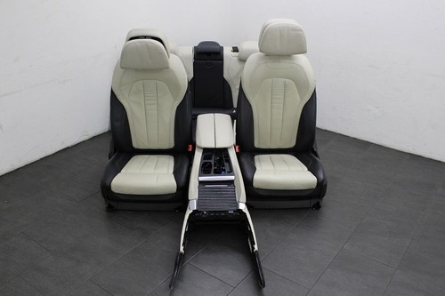 BMW X6 F16 Sitze Innenausstattung Leder Komfortsitze Sitze Memory SHZ elfenbein
