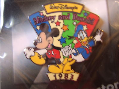DISNEY 100 YEARS OF DREAMS PIN- WALT KISNEY'S MICKEY AND DONALD