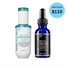 Peter Thomas Roth Day + Night Serum Bundle, Skinjection Serum and Retinol