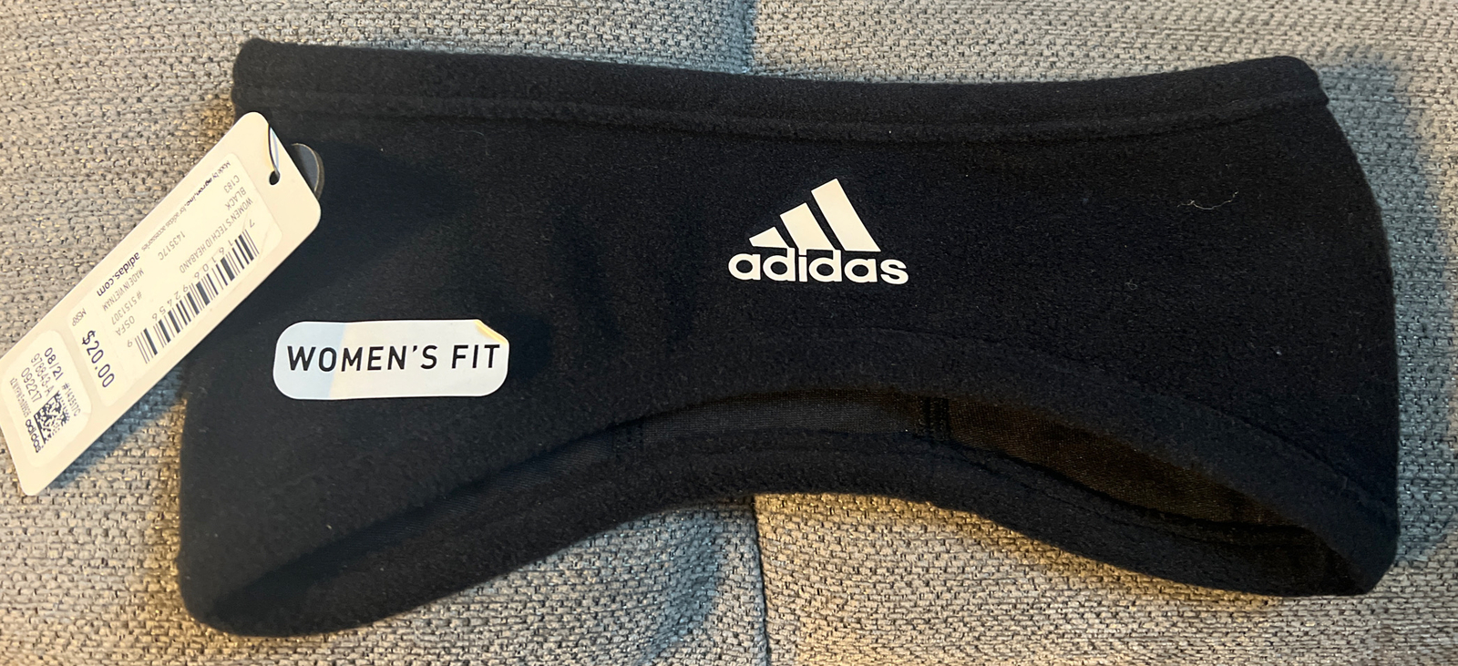 adidas Women's Tech ID Headband Black One Size Ship for sale online eBay