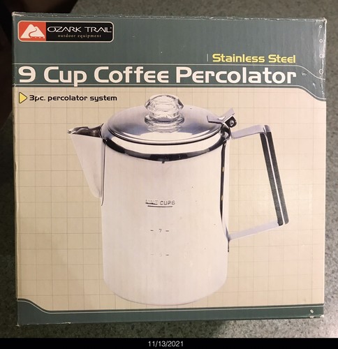 OZARK TRAIL 9 Cup Stainless Steel 