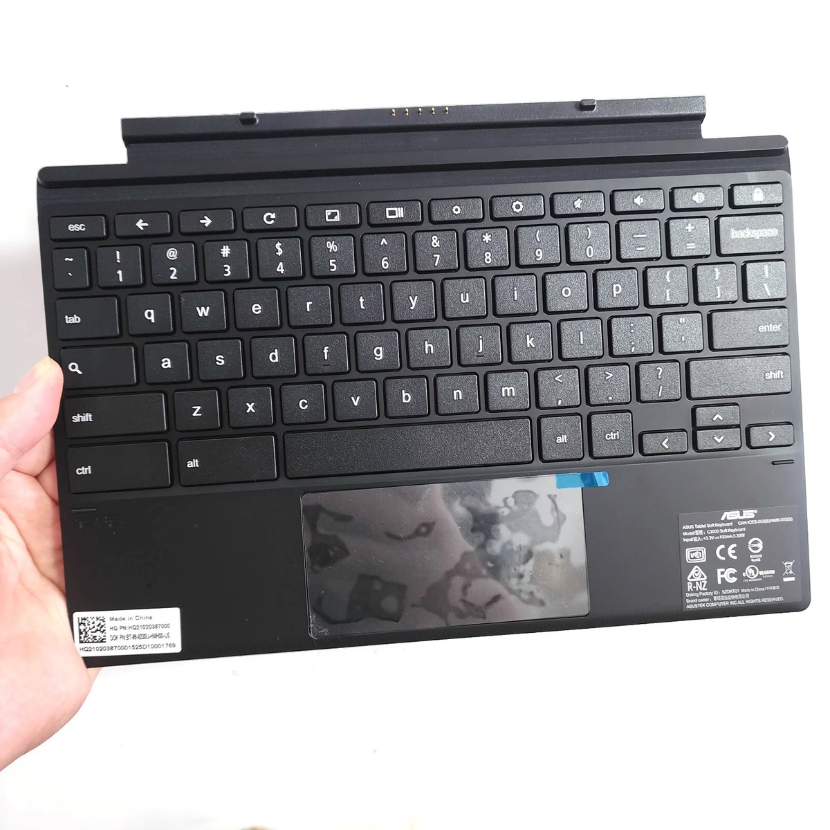 ASUS C3000 Soft Keyboard Chromebook本体 New For Asus Tablet Soft Keyboard C3000 Chrome US Soft Keyboard
