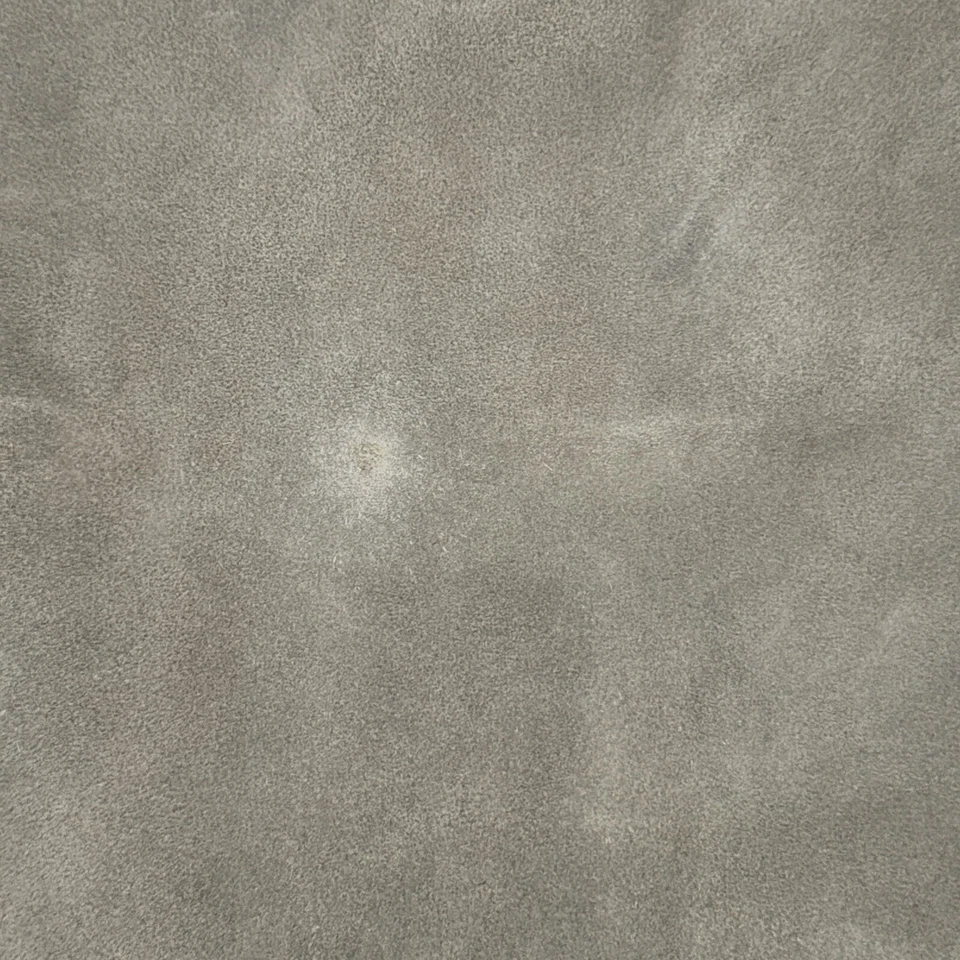 WILLIAMS SONOMA Heavy Suede Leather/Linen 22x22 Pillow Cover - Image 2 of 4