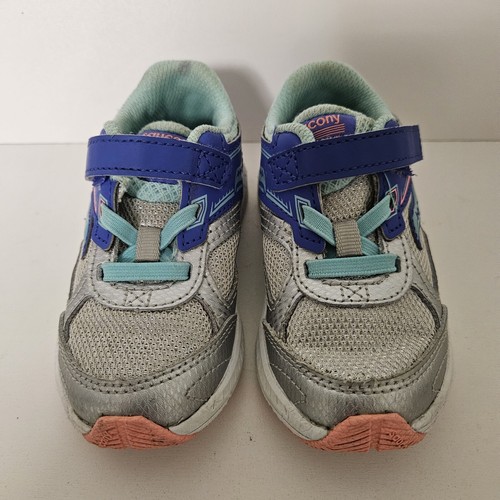 Saucony Size 6 Unisex Cohesion 14 A/C Jr. Sneaker Shoes SL165549 - Picture 2 of 8