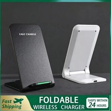 Wireless Charger Stand Pad Fast Charging Dock Station Phone Charging Stand