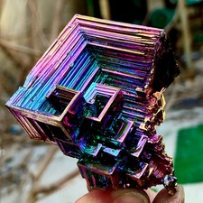 117G A+++ Gram rainbow crystal element Bi gemstone Mineral specimen