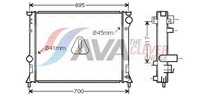 MotorküHler WasserküHler ** Clever FIT ** AVA Clever Choice CR2138 FüR Chrysler