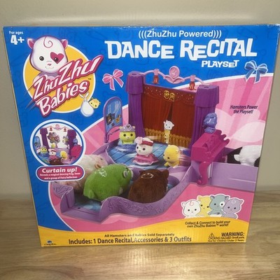NIB Zhu Zhu Babies Dance Recital Playset Brand New 2010 Cepia LLC
