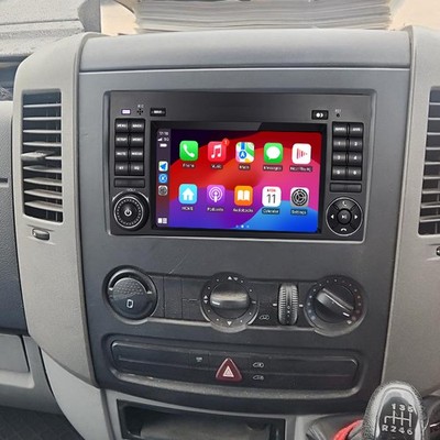 7'' Für Mercedes Benz Sprinter 2006-2017 Android14 Navi Autoradio CarPlay GPS SWC