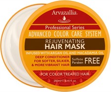 Rejuvenating Hair Mask and Deep Conditioner For Color Treated Hair with Argan...