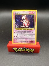 Mewtwo 10/130 Base Set Holo Rare Pokemon Card Nintendo Pokémon WOTC 1999 LP-c
