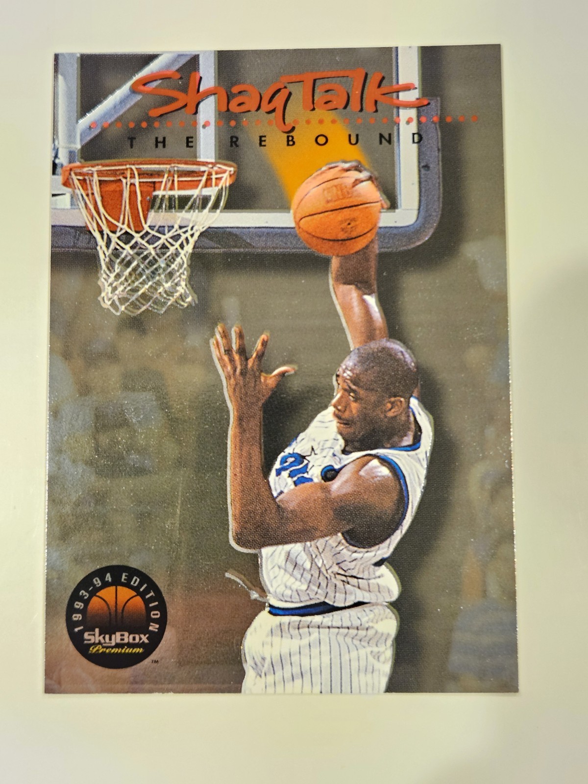 1993-94 Skybox Premium - Shaq Talk Shaquille O'Neal #1