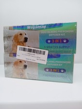 2x WOYAMAY DOG CALMING PHEROMONE DIFFUSER KIT 4 MONTH SUPPLY RELAXING 3 IN 1