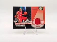 Luther Head 2005 Bowman RC Welcome to the Show Patch #WSR-LH Rockets