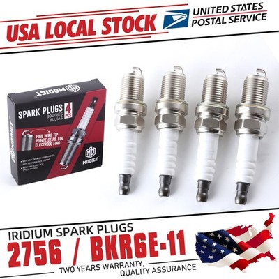 8PCS Iridium 2756 / BRK6E-11 Spark Plugs Superior For Chevrolet Aveo 1.6L 04-08