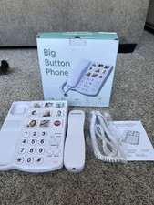 Excelltel EX-LD-858HF Big Button Corded Phone for Seniors w/ Handsfree